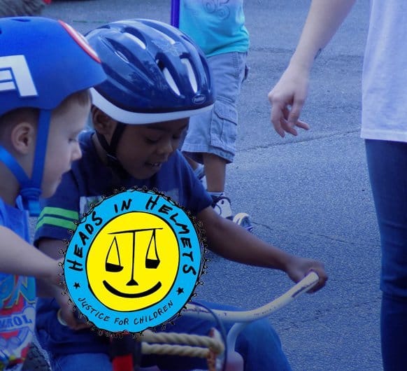 Children wear helmets to prevent accident injuries in Savannah.