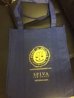 spiva law group personal injury lawyers bag