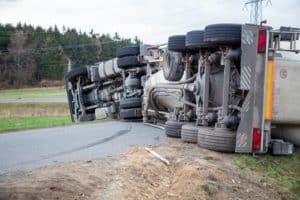 A truck accident in Georgia.