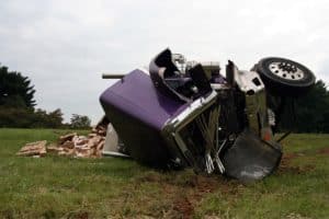 Rollover Truck Accident Savannah